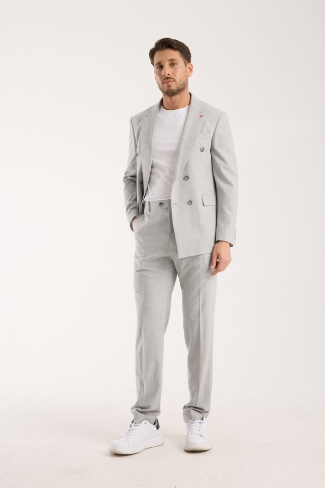 Kruvaze - Açık Gri