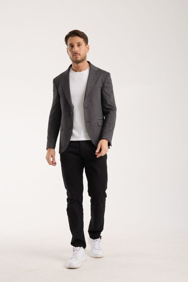 Vega Tek Ceket - Koyu Antrasit