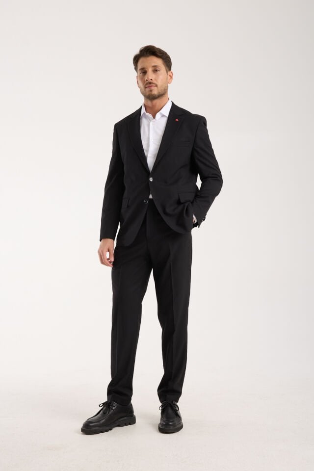 Klasik Takım Elbise - Siyah